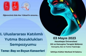 I. Uluslararası Katılımlı Yutma Bozuklukları Sempozyumu